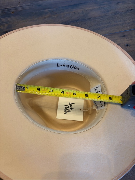 NWT Lack of Color Ivory Rancher Hat main image 5